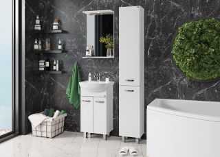 Напольная тумба под раковину Onika Коралл 104701 47см белый